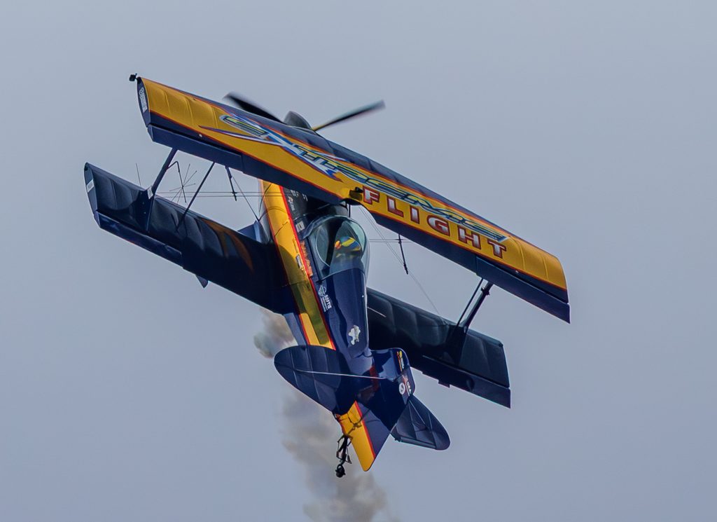 Patrick Mcalee Pitts s1s at the piston & Props airshow